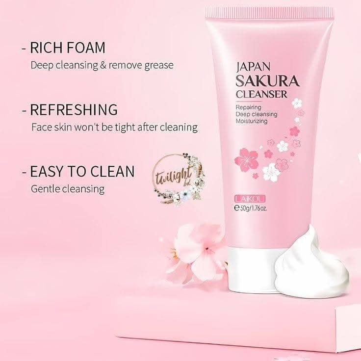 Japan Sakura Cleanser – Twilight Beauty by Laikou