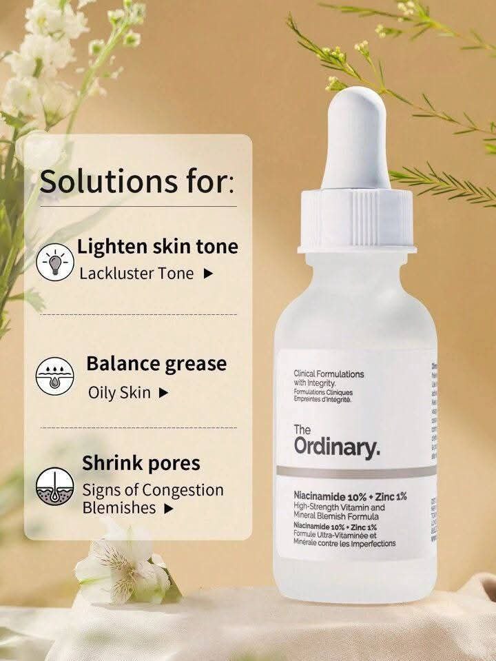 The Ordinary Niacinamide 10% + Zinc 1% Face serum