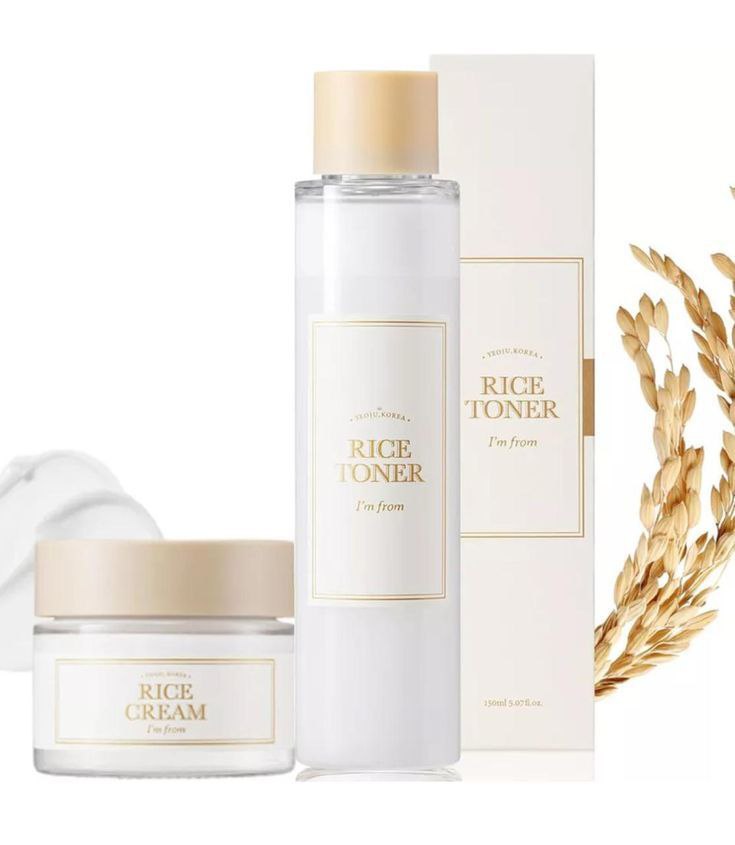 I’m From Rice Toner & Cream Combo