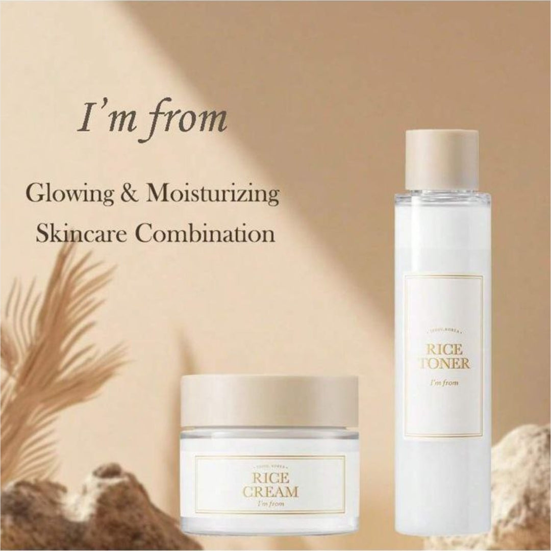 I’m From Rice Toner & Cream Combo